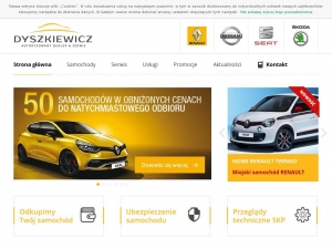 Dyszkiewicz - salon samochodów Renault