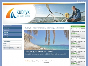 Kubryk - rejsy po Bałtyku, czarter jachtów.