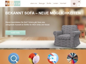 Firma SOFERIA der Haupt-Produzent der Bezuge für Ikea Sofas